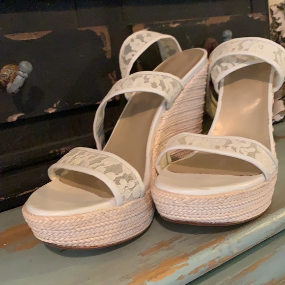 Never worn Stuart weitzman wedges . - Picture 3 of 3